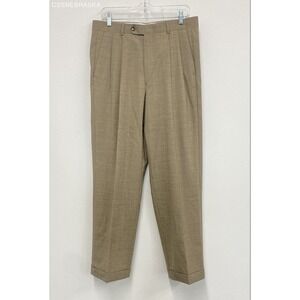 Zomelo Woolmark Beige Mens Dress‎ Pents - Size 32/41